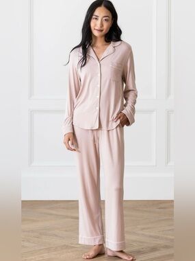 Cozy Earth Blush Pink Pajama Set